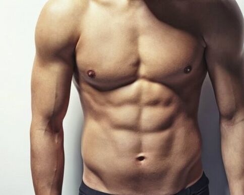 A man with good physical shape